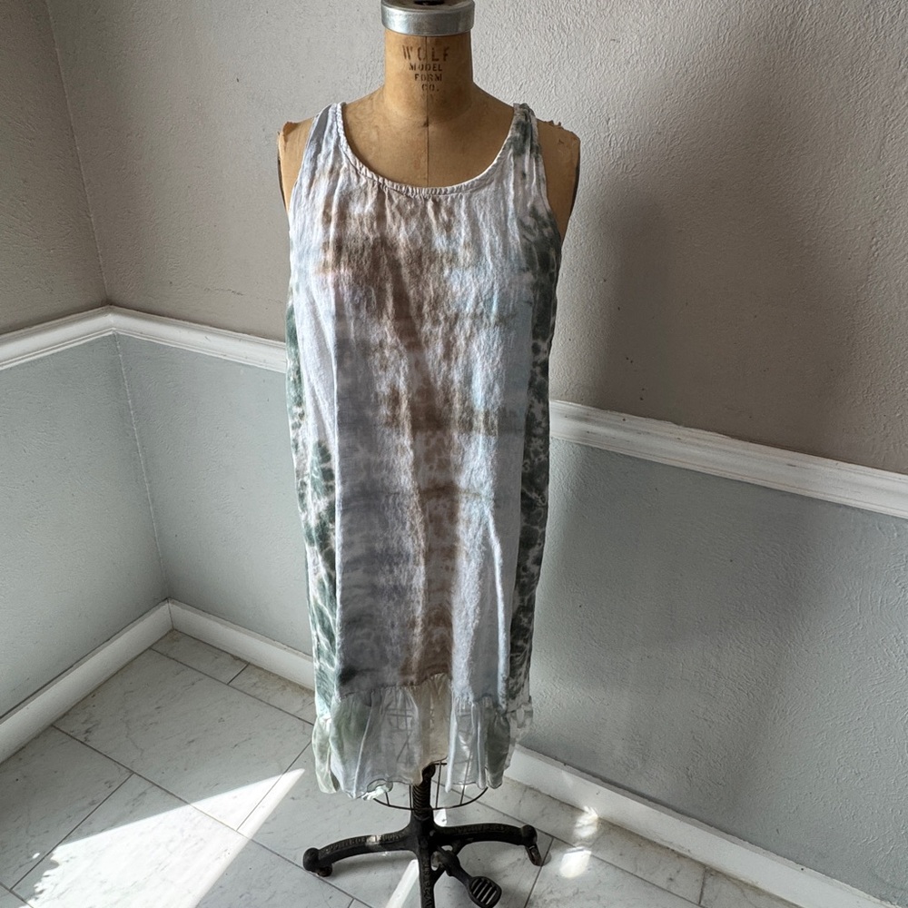 Tie-Dye Sleeveless Dress